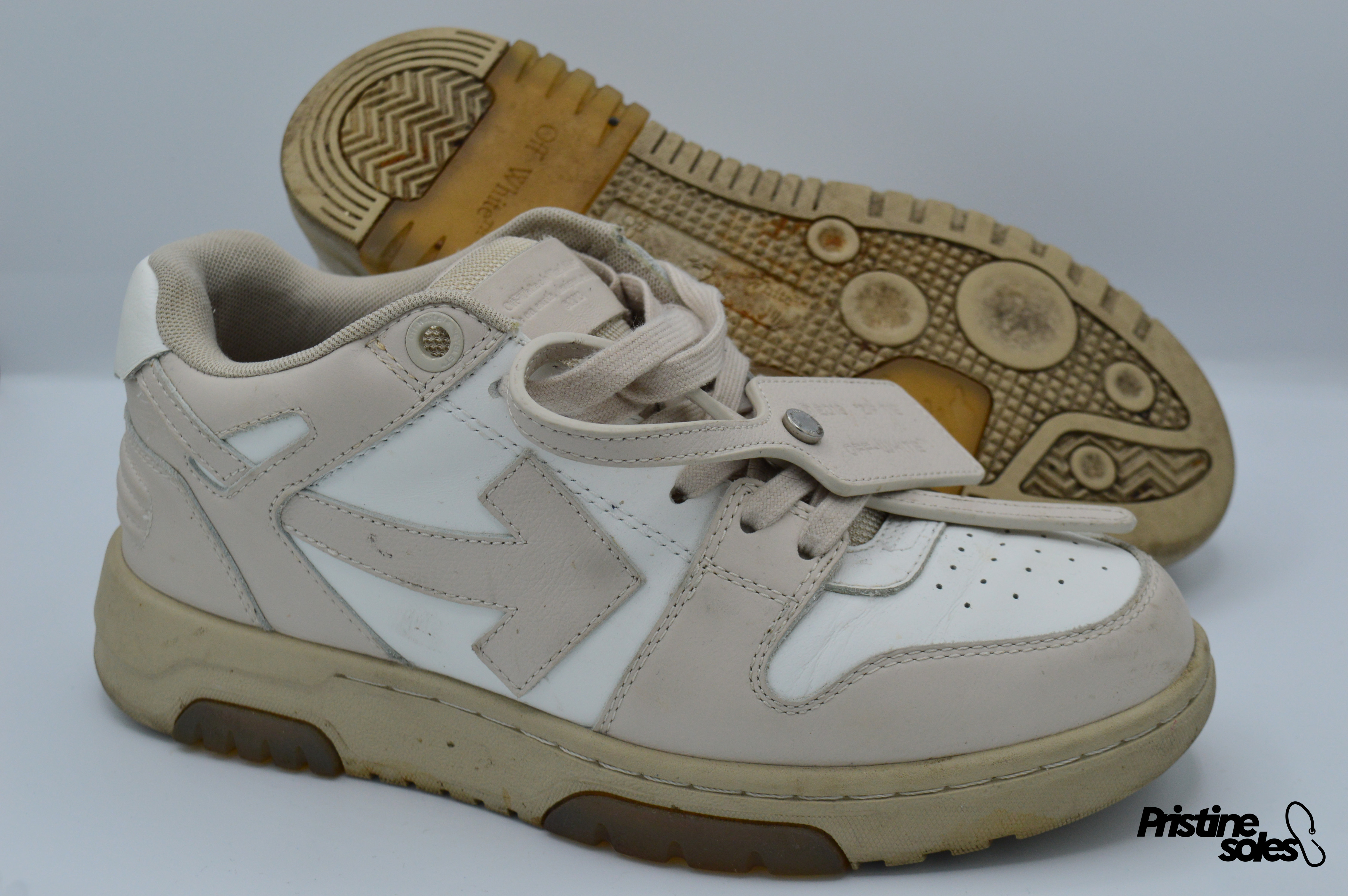 Black Trainers Before Cleaning