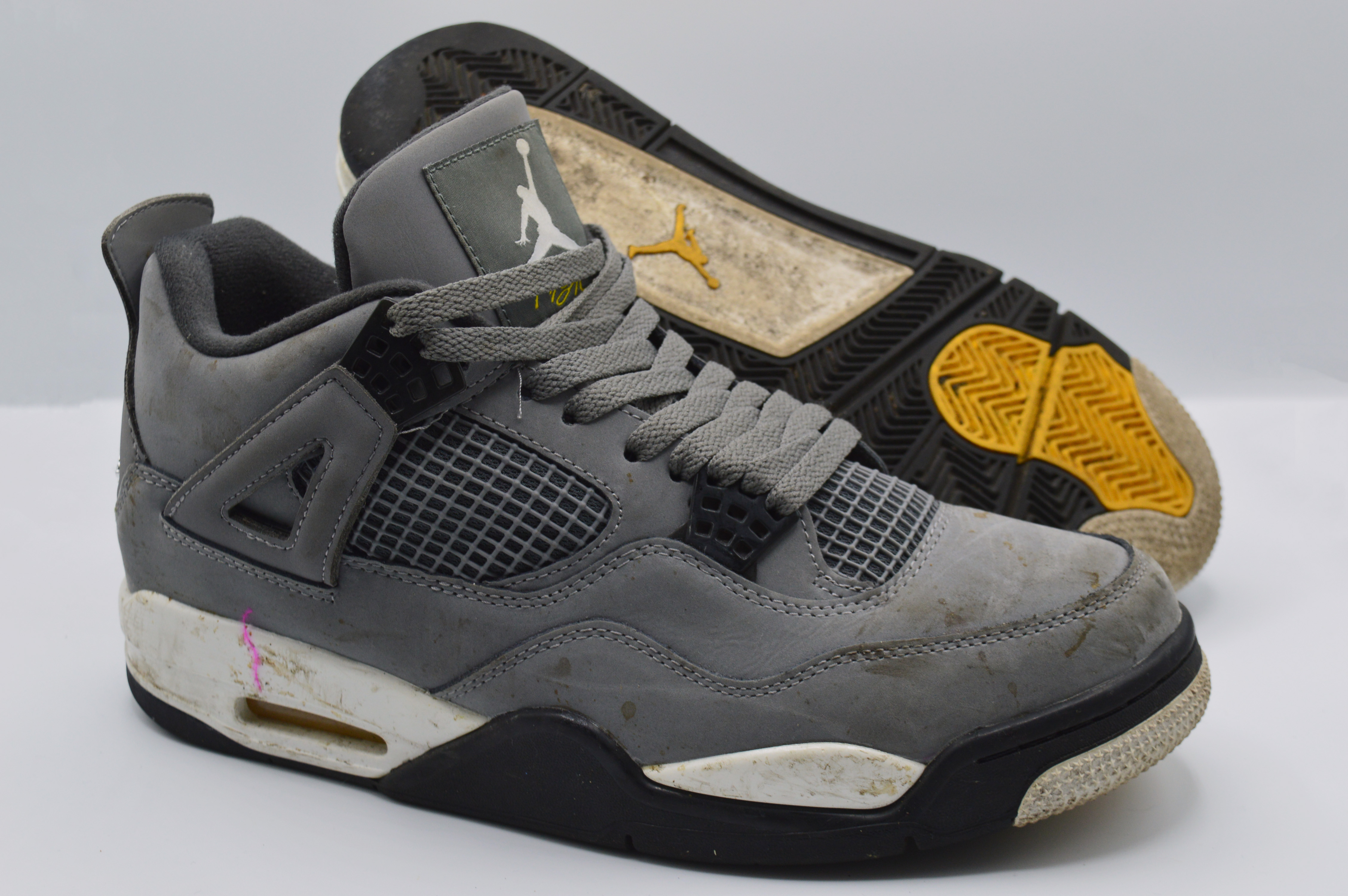 Designer Trainers Before Cleaning